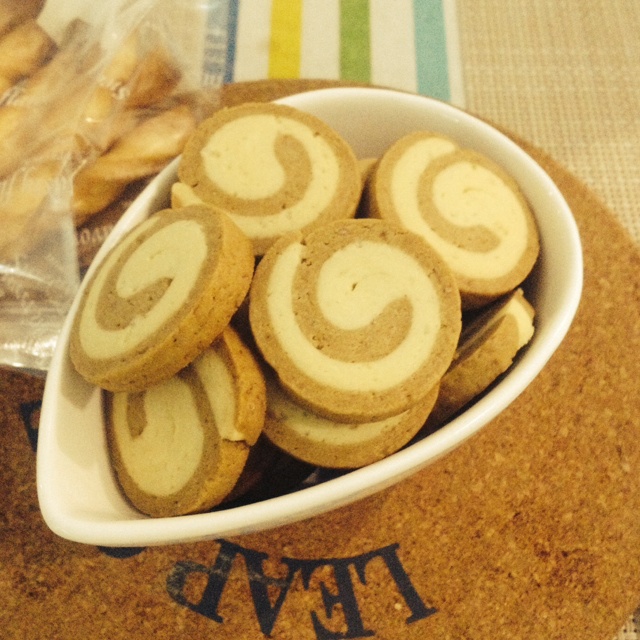 摩卡双色饼干