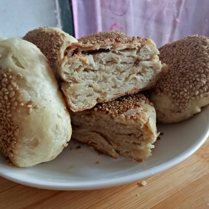 油酥烧饼(比麻酱烧饼更美味)