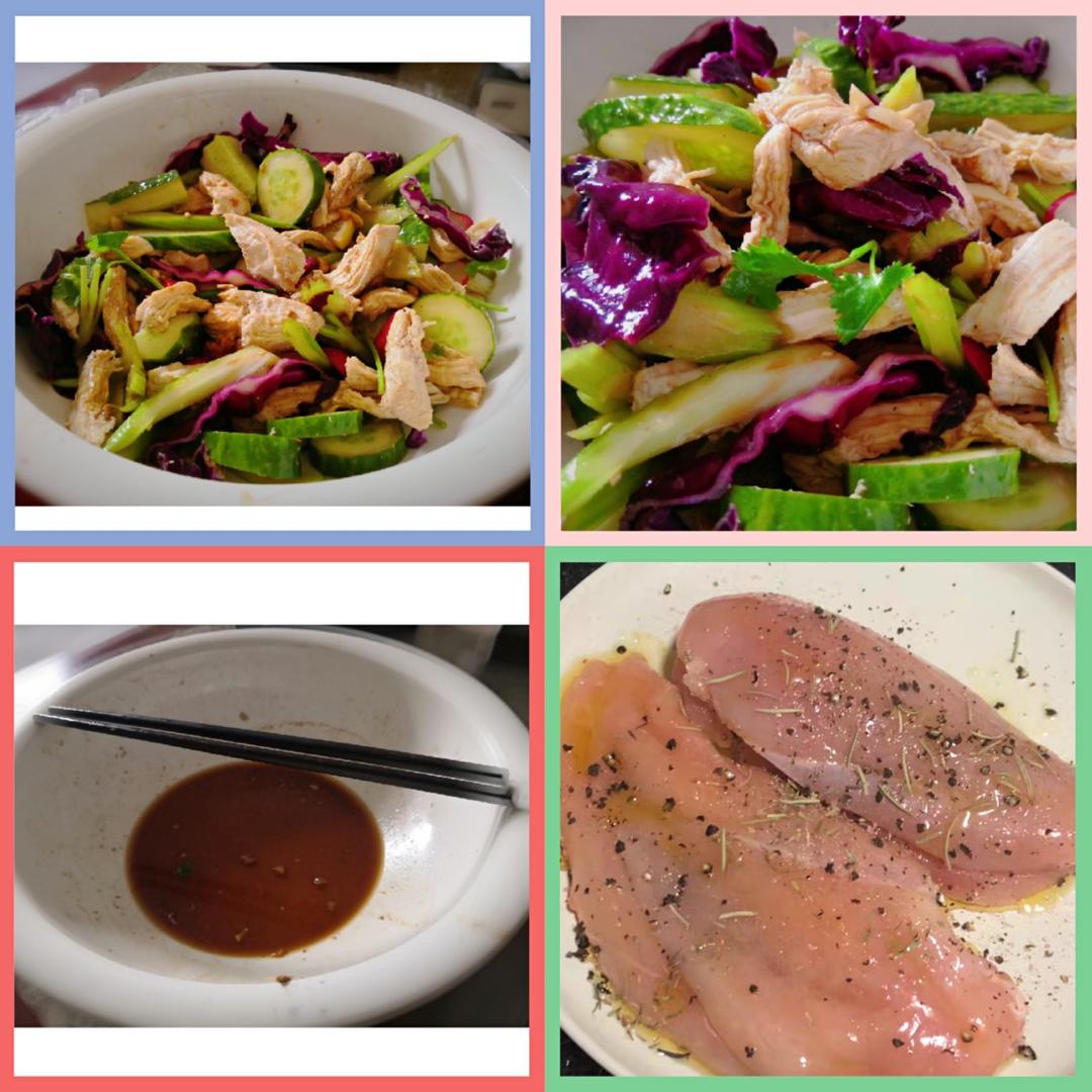 完美🥗沙拉公式—健康低脂—鸡胸肉藜麦沙拉
