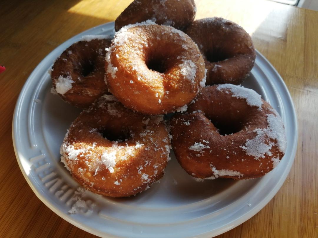 云朵般绵软的甜甜圈（方子来自金大旺）