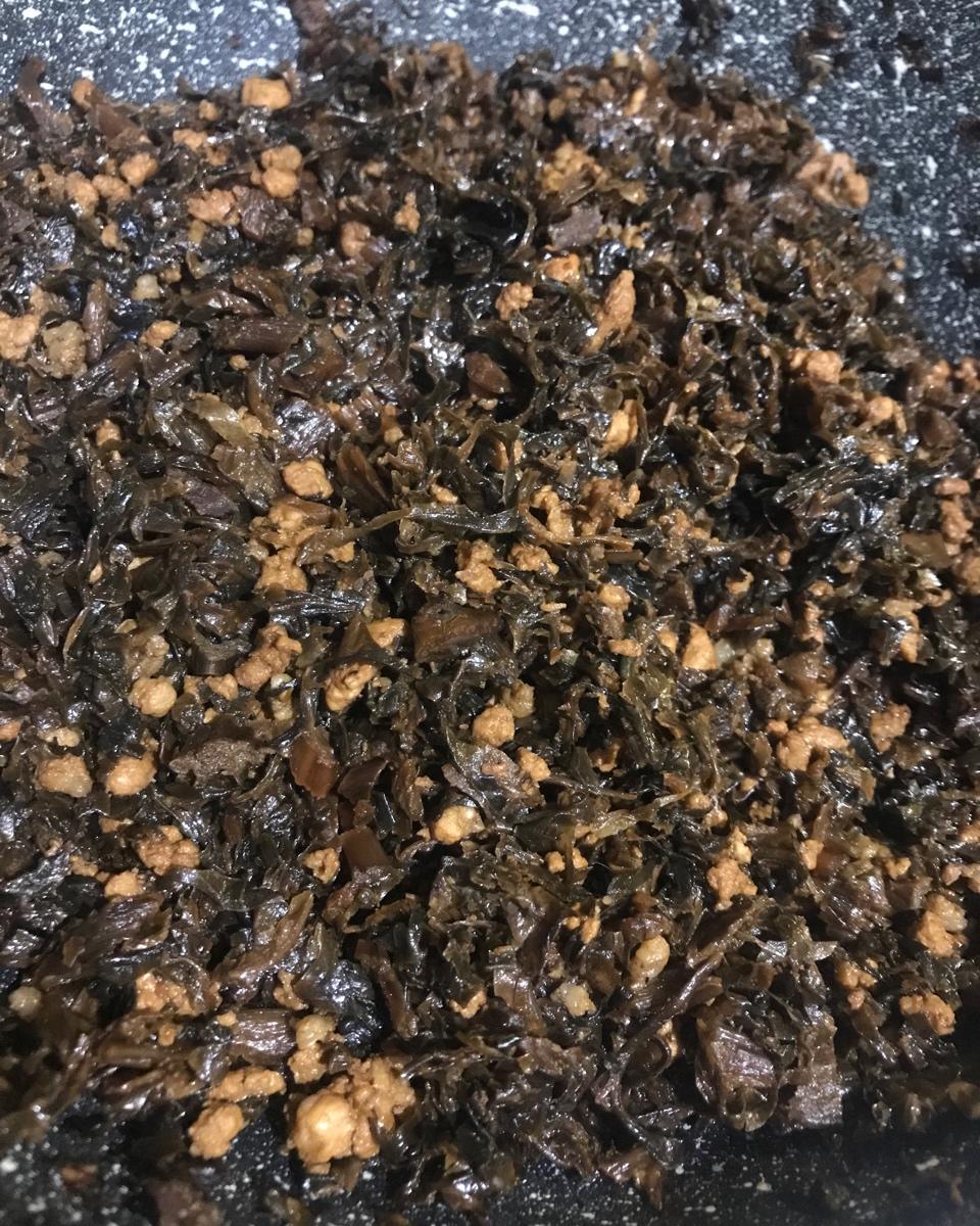 梅干菜肉末饭
