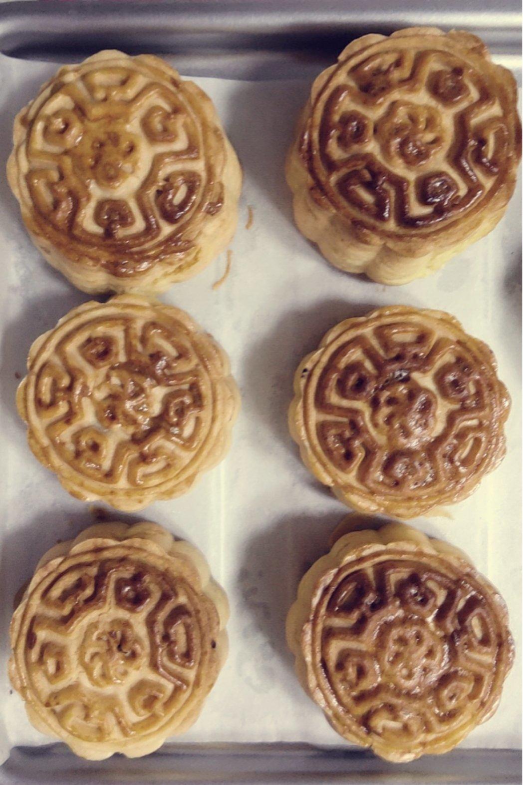 北方传统老式月饼（不加转化糖浆版本）