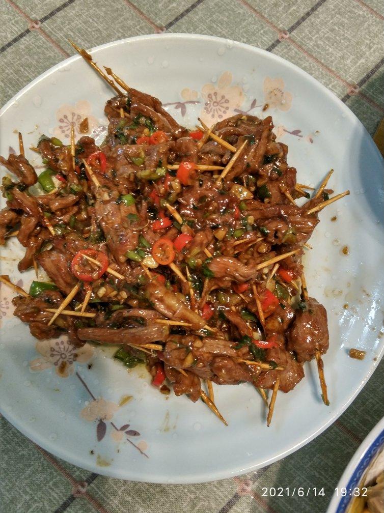 牙签牛肉 道地湖南味