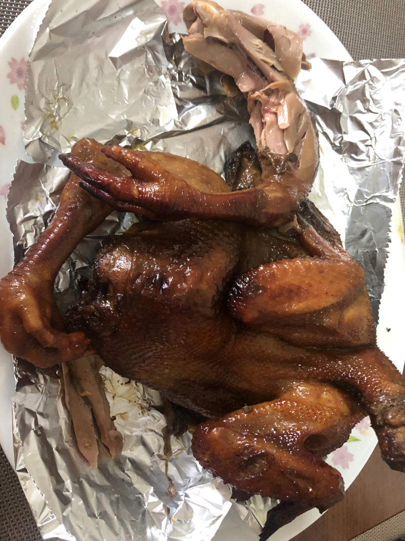 脆皮烤鸡