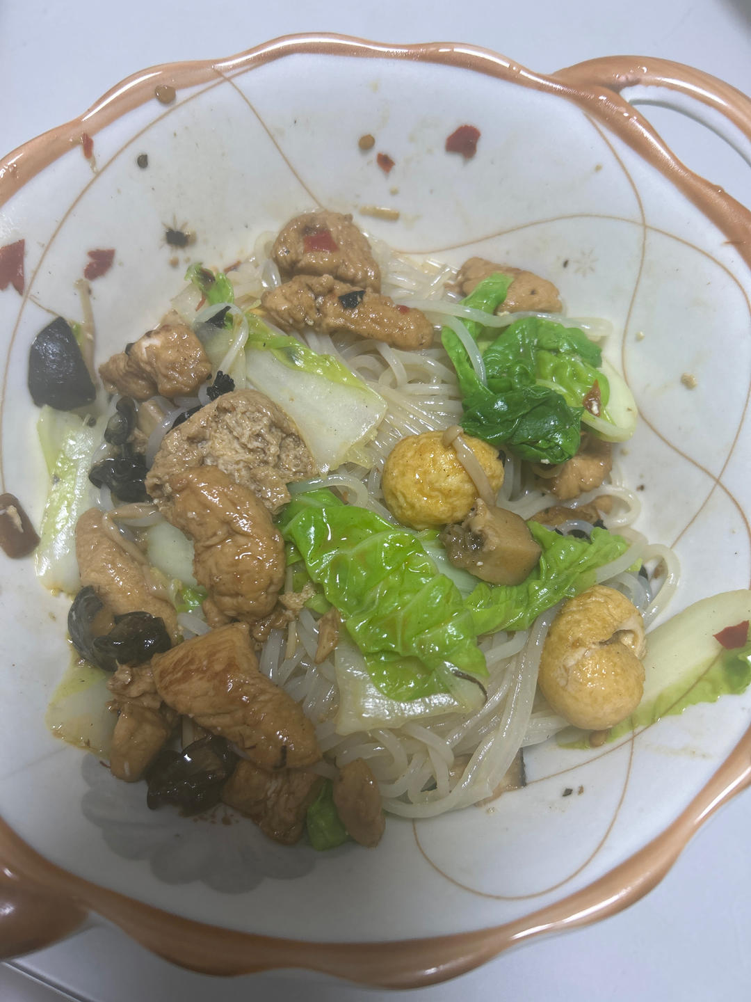 绝味私厨香菇鸡丁米线卤