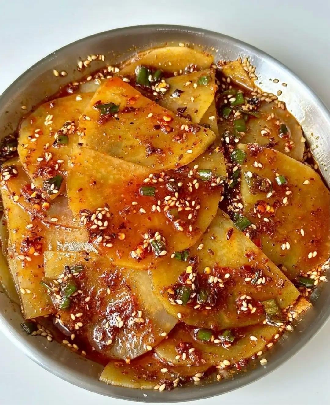 凉拌土豆片的做法