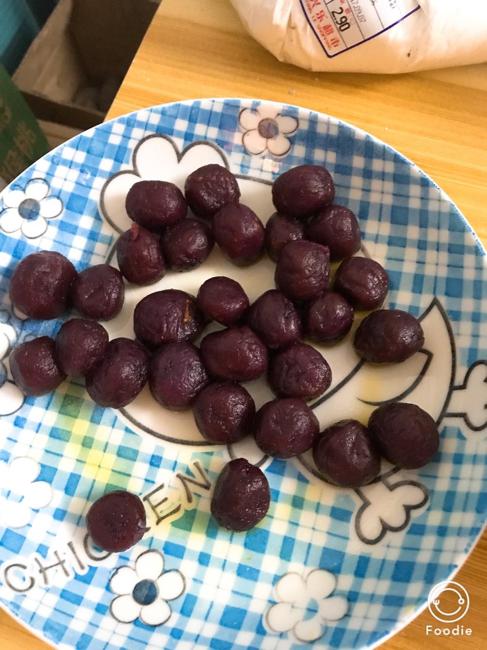 红薯系列——夹馅红薯丸子（奶酪）