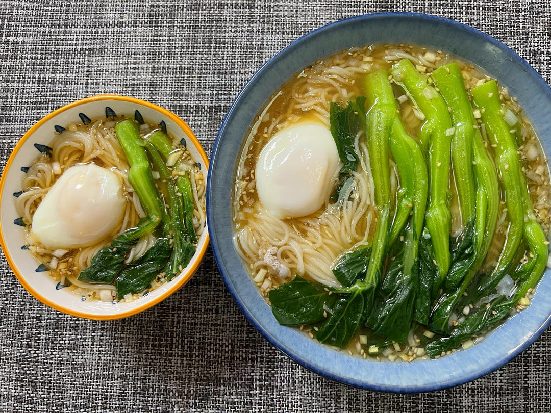 能治感冒的快手阳春面🍜营养热汤面（辛温解表）