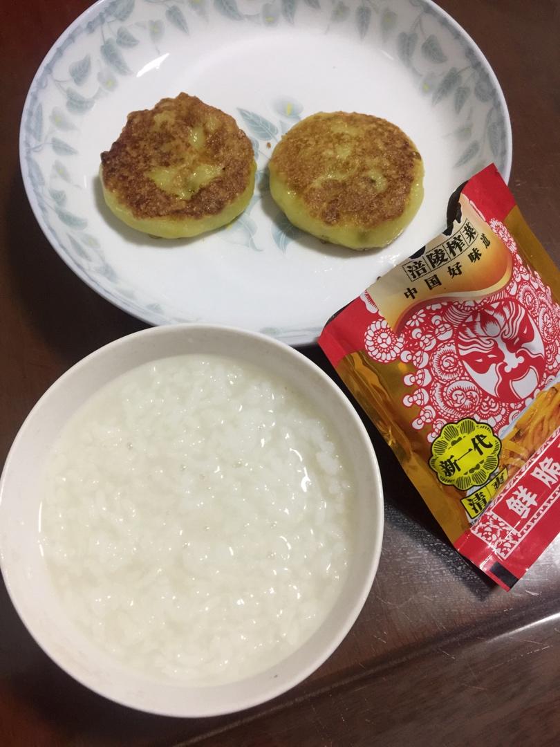 糯米红薯饼