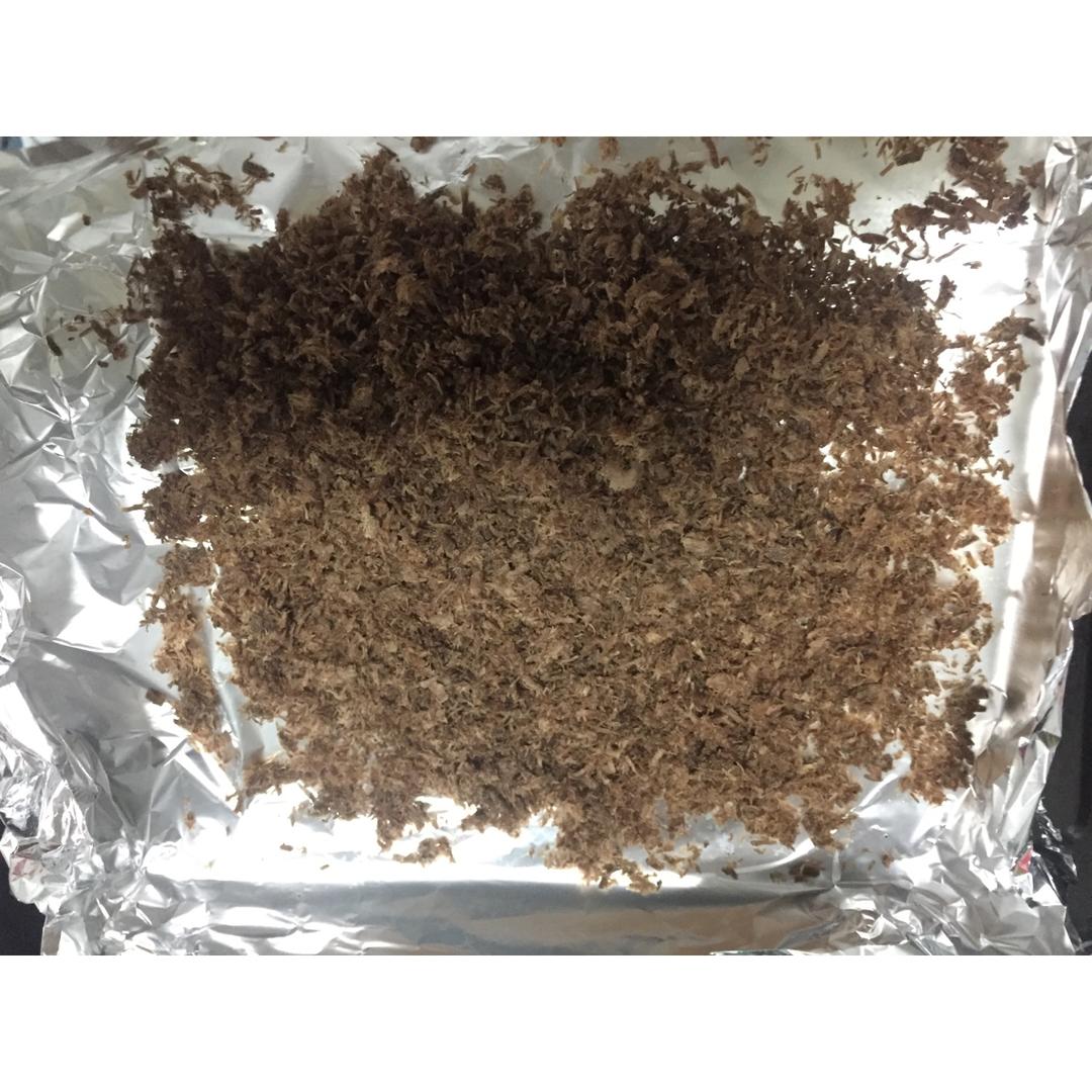 自制婴儿辅食猪肉松（7-12个月）