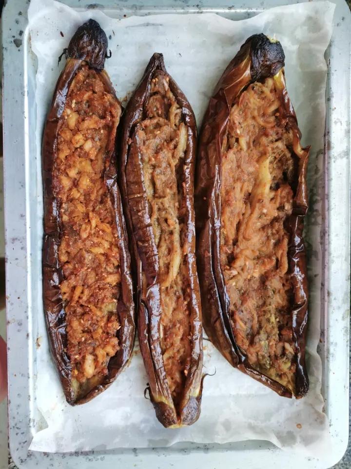 CC招牌菜销魂烤茄子，百吃不厌！