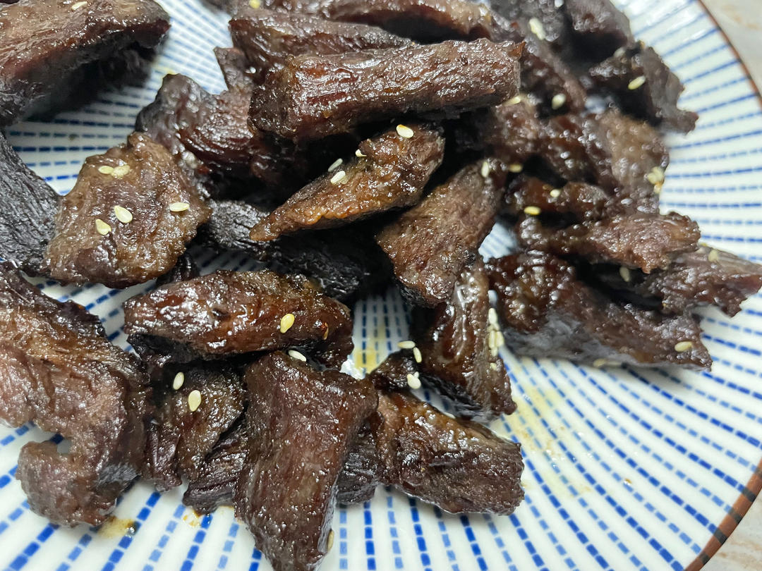 自制牛肉干（贼好吃还简单）