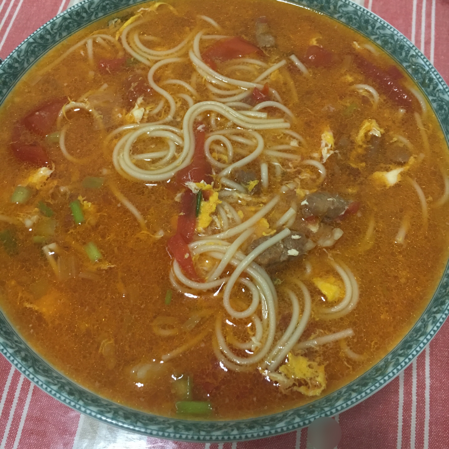 (外婆真传)西红柿打卤面