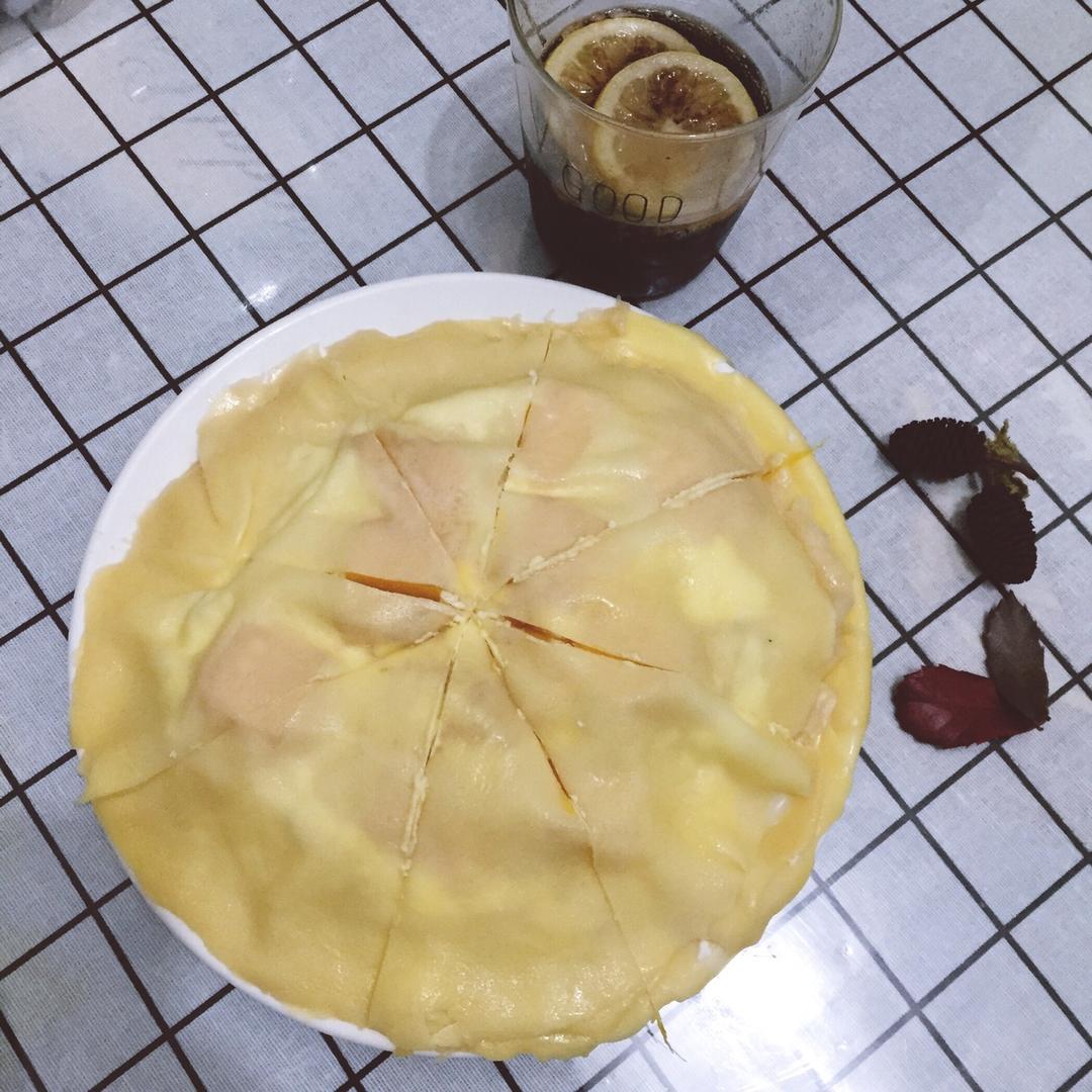 芒果千层蛋糕，100%成功告别煎皮无能