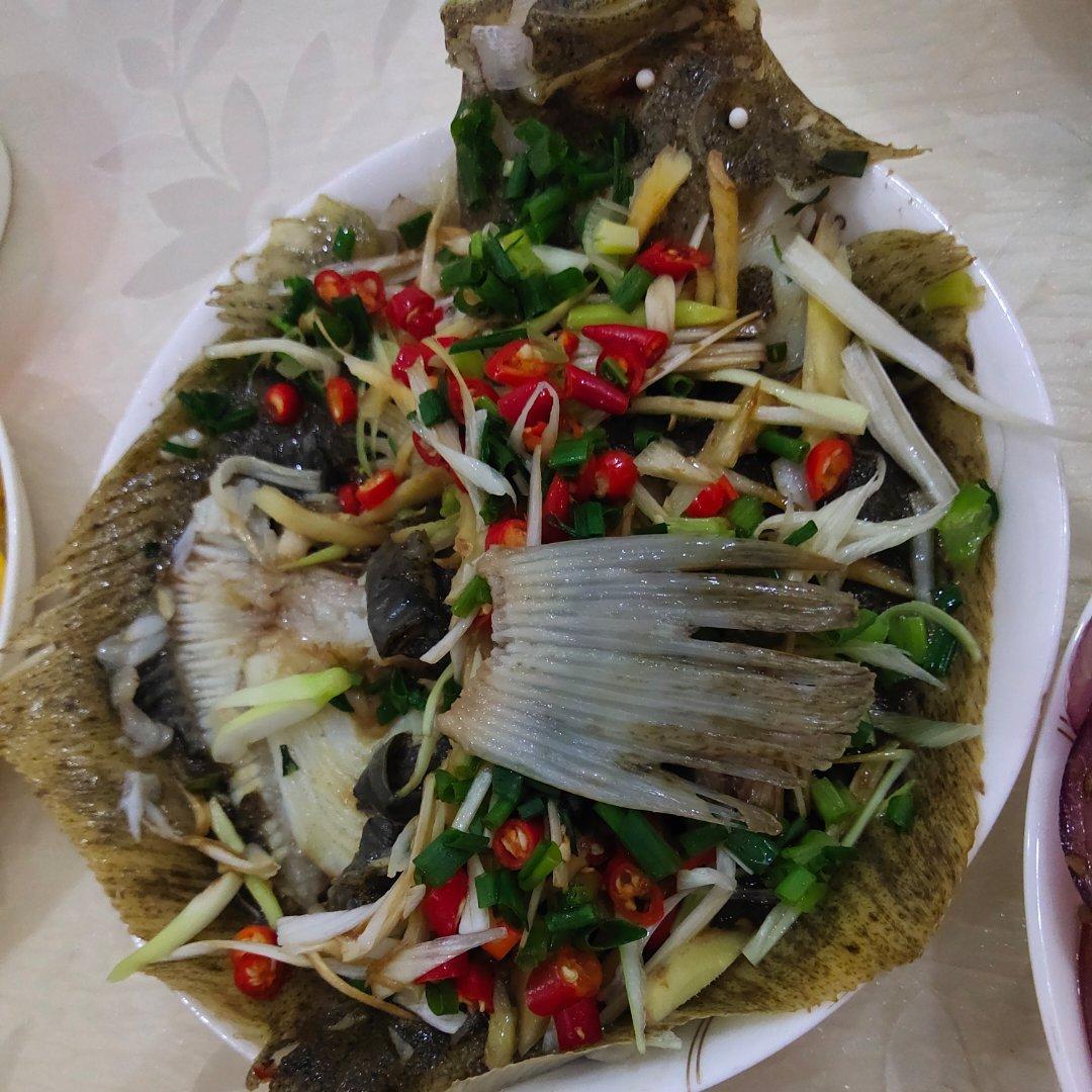 清蒸多宝鱼