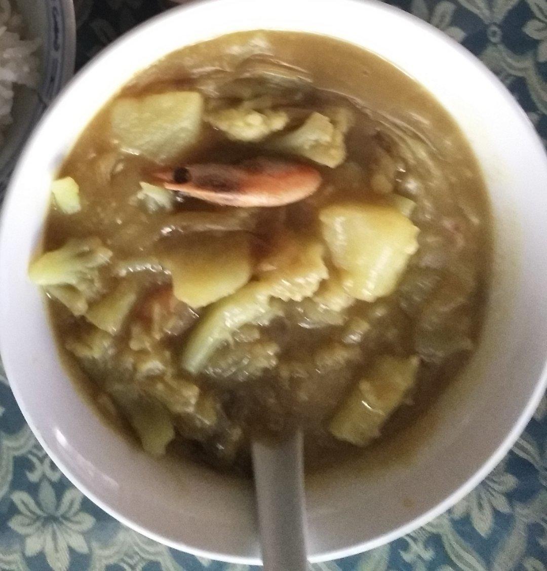 咖喱土豆花菜