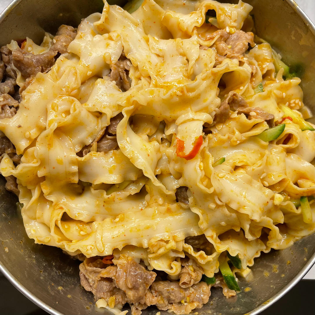 太香了 这个麻酱拌面我可以吃一辈子