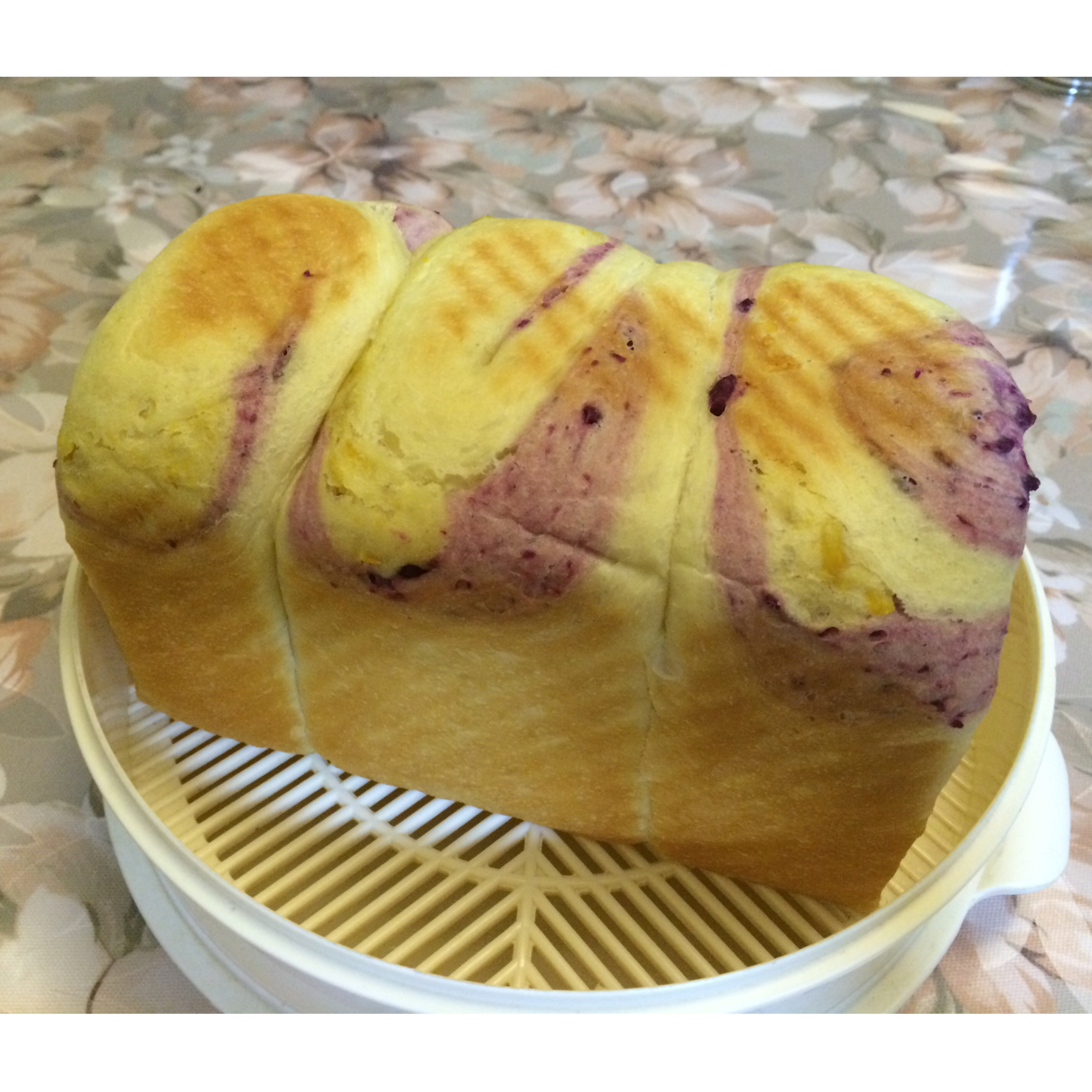 浪漫紫薯吐司