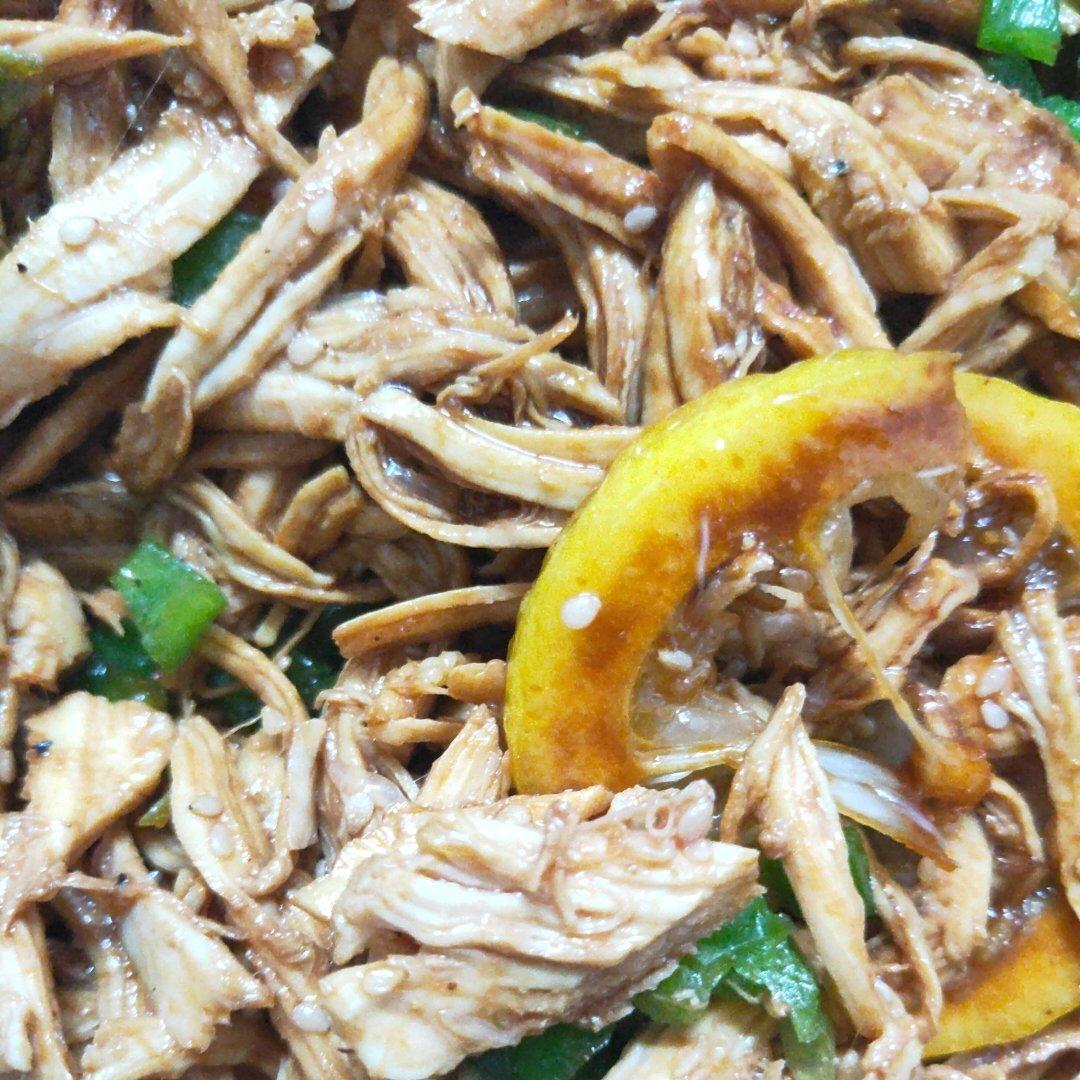 ✅ 第6道快手低脂菜✨清爽美味的柠檬鸡丝🍋鸡胸肉满分吃法💯