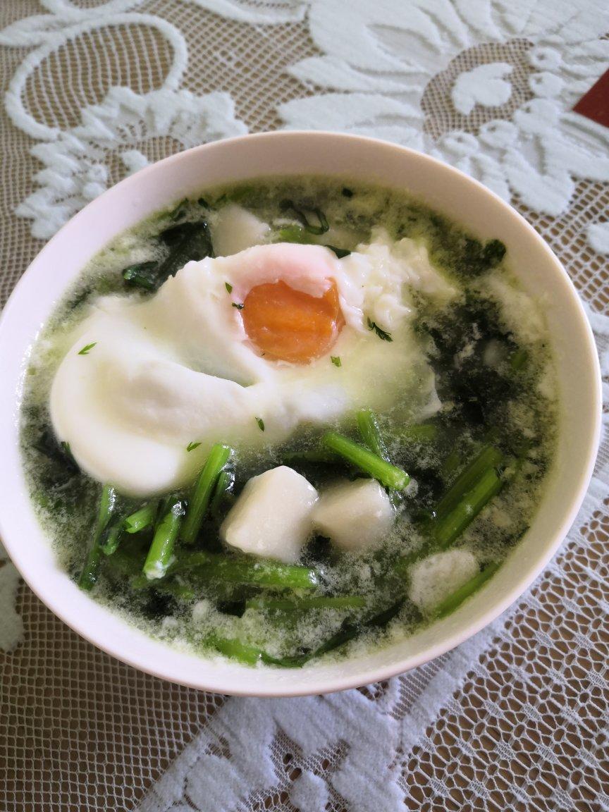 咸肉娃娃菜煮年糕