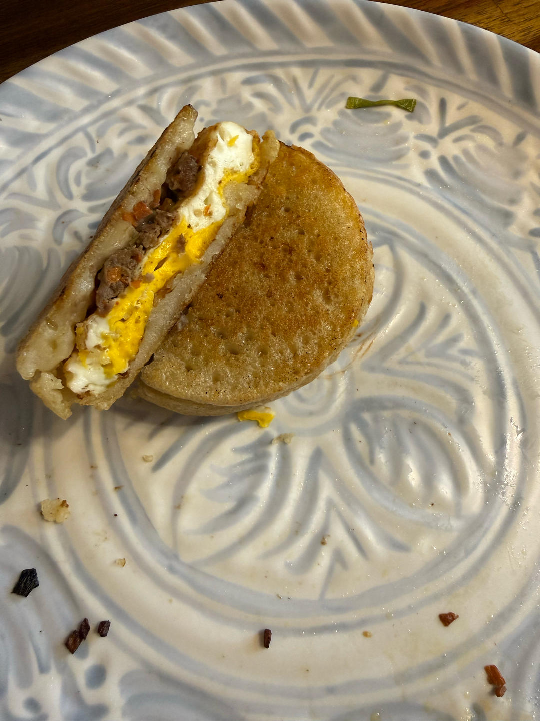 在家也能吃到鸡蛋堡