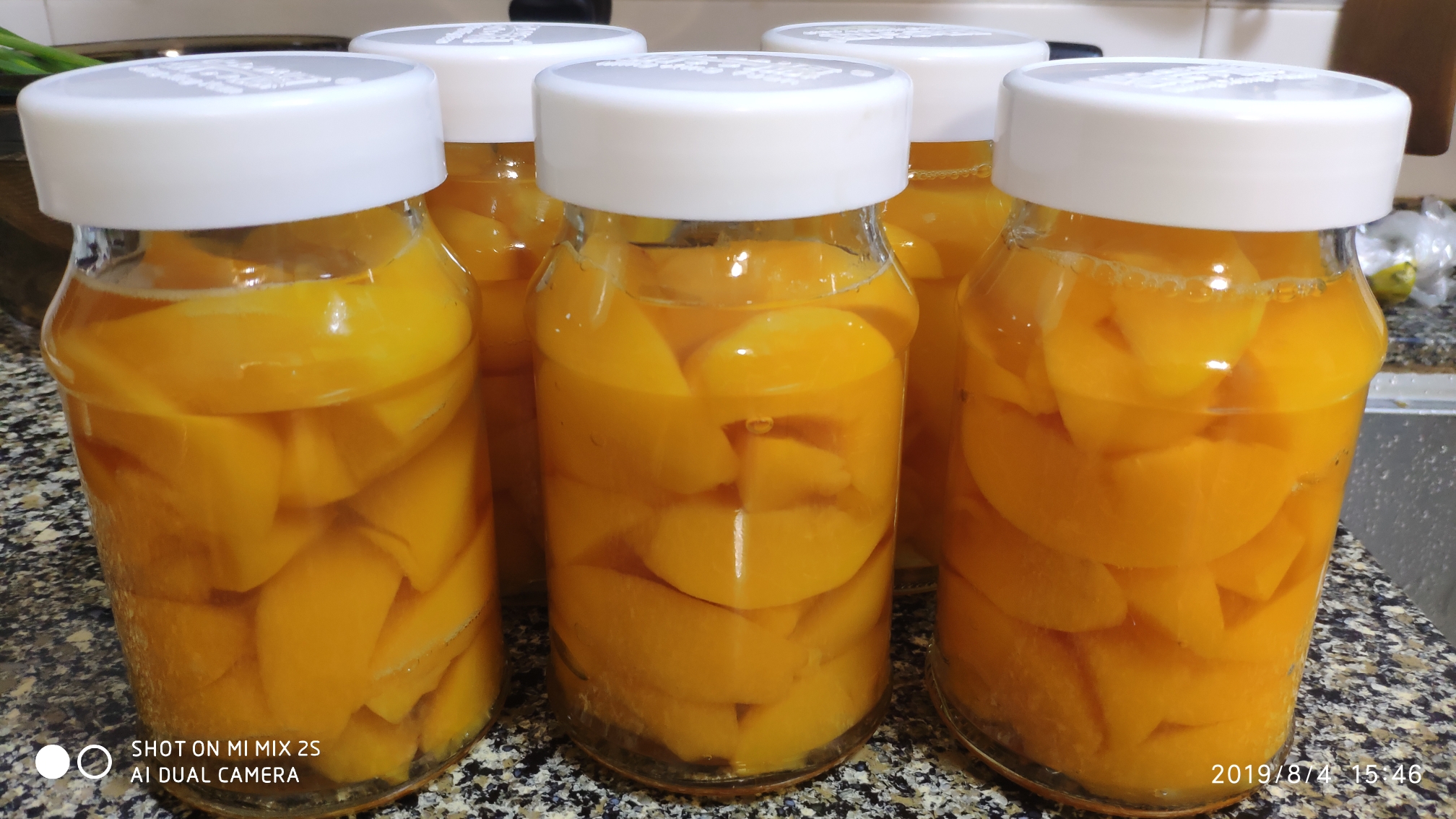 自制黄桃罐头（零添加）的做法 步骤4