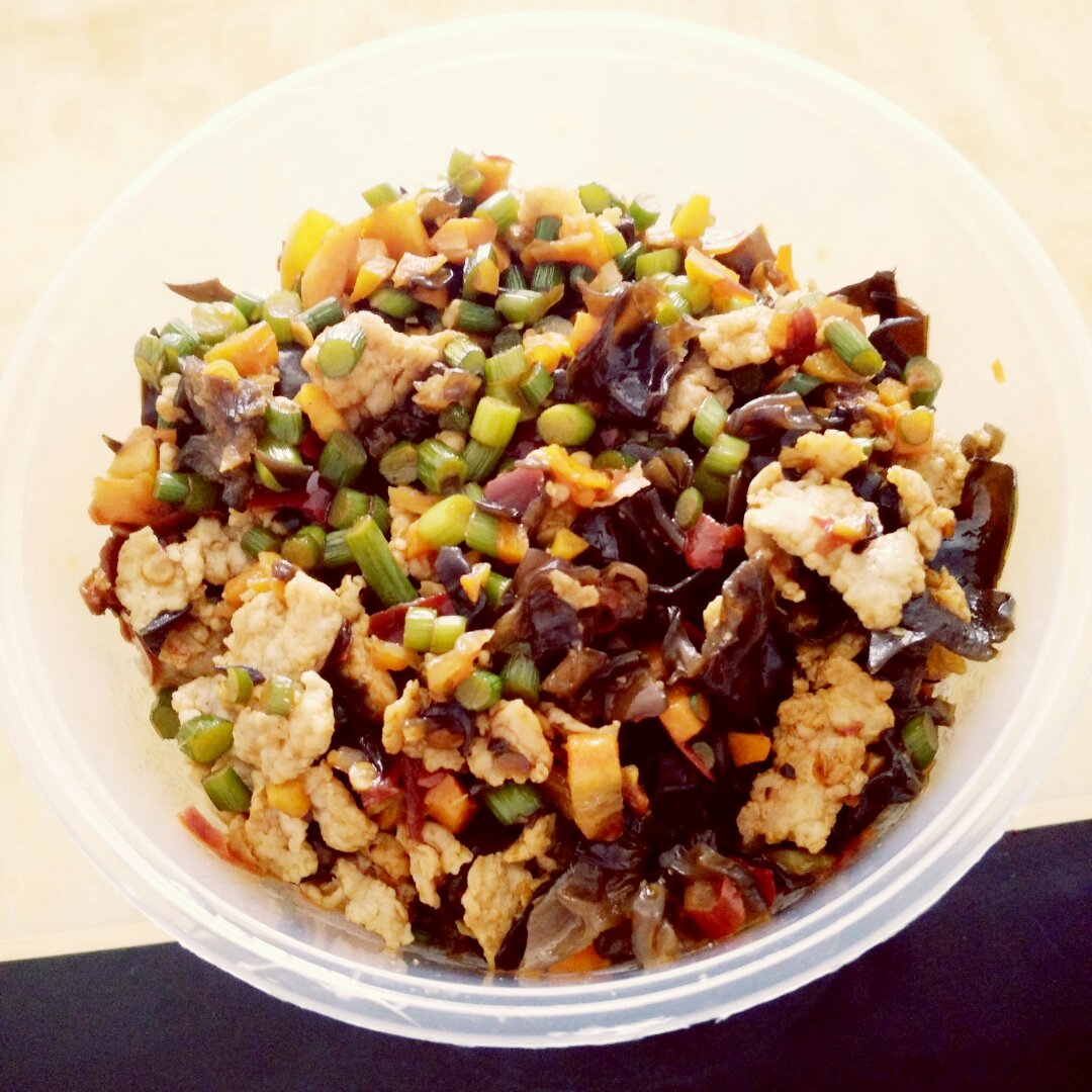 下饭菜～蒜苔肉末
