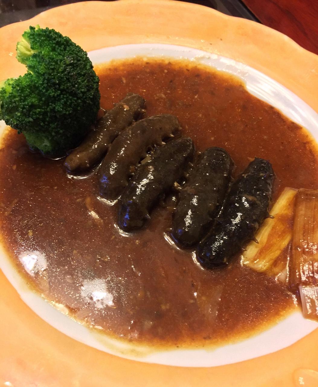鲁菜葱烧海参