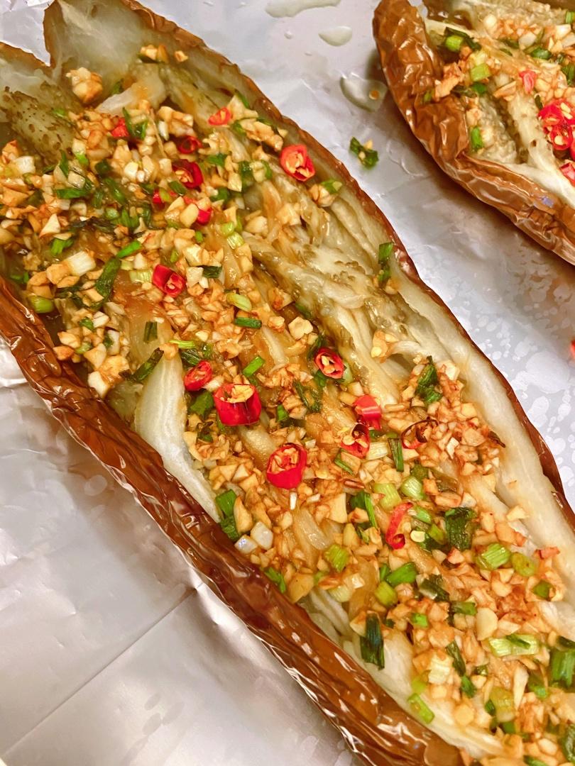 CC招牌菜销魂烤茄子，百吃不厌！