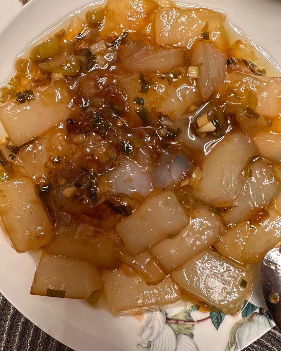 十分钟一道菜～葱香麻腐2020.04.30