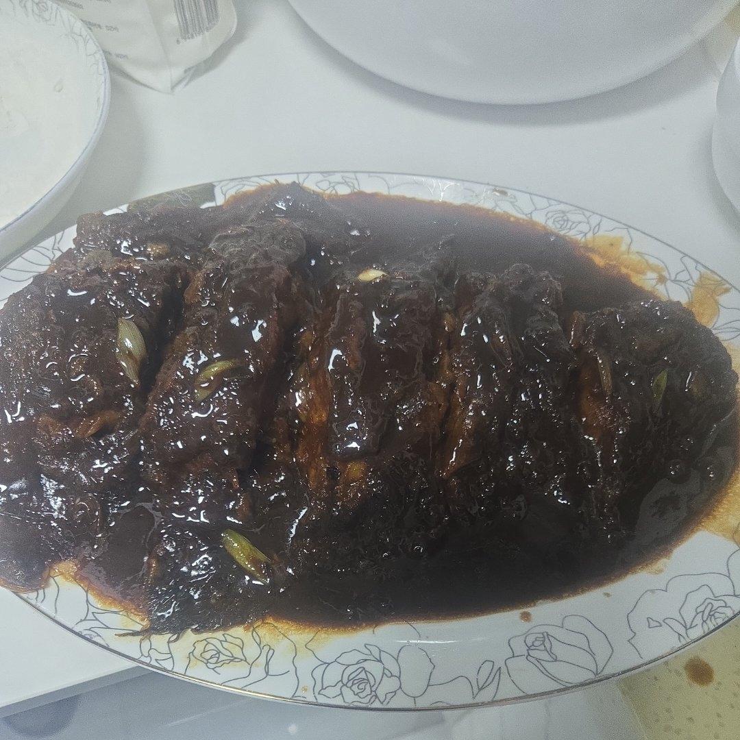 红烧鲽鱼