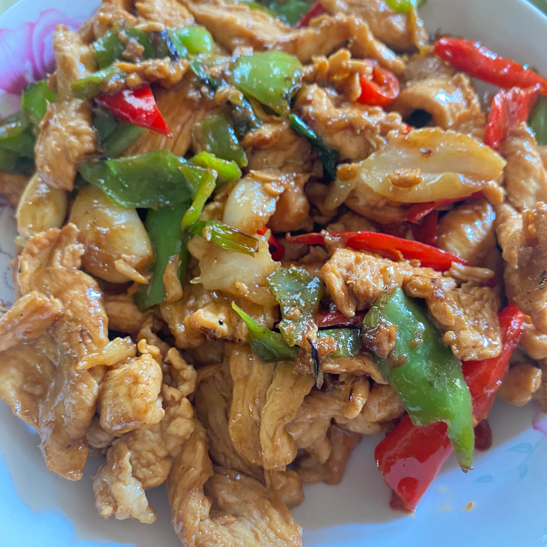 辣炒鸡胸肉，快手菜超下饭