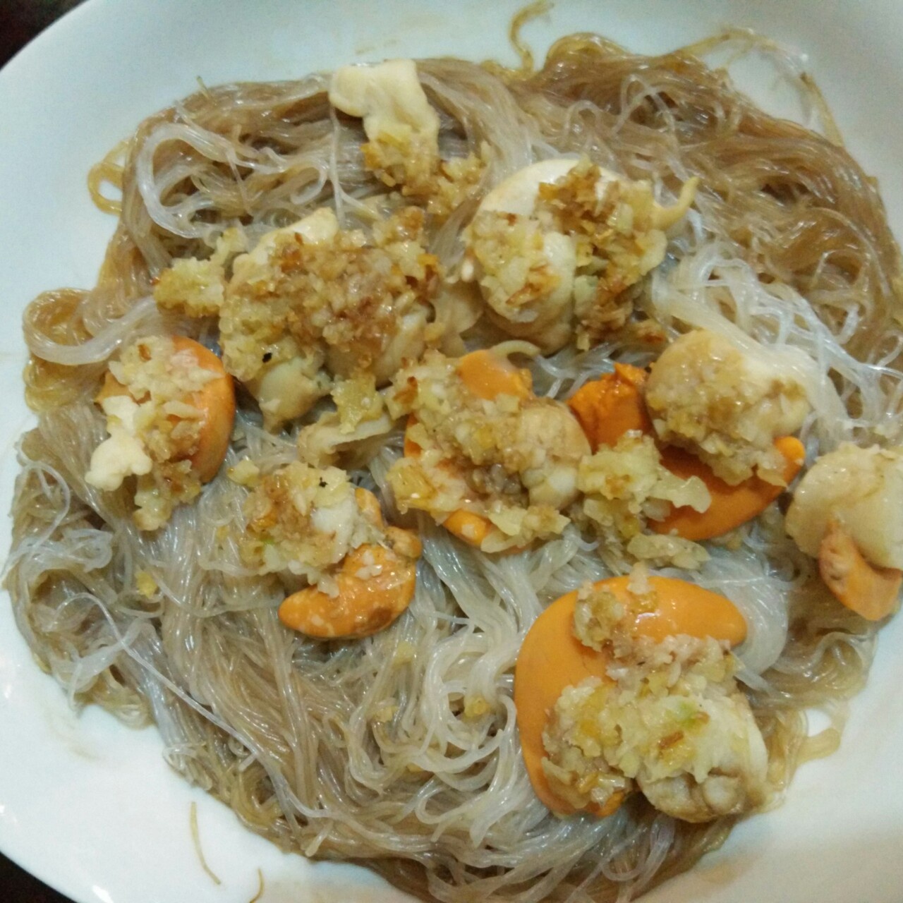 蒜蓉粉丝蒸扇贝