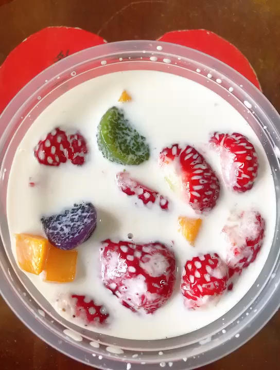 🍉椰奶西米水果捞🍓