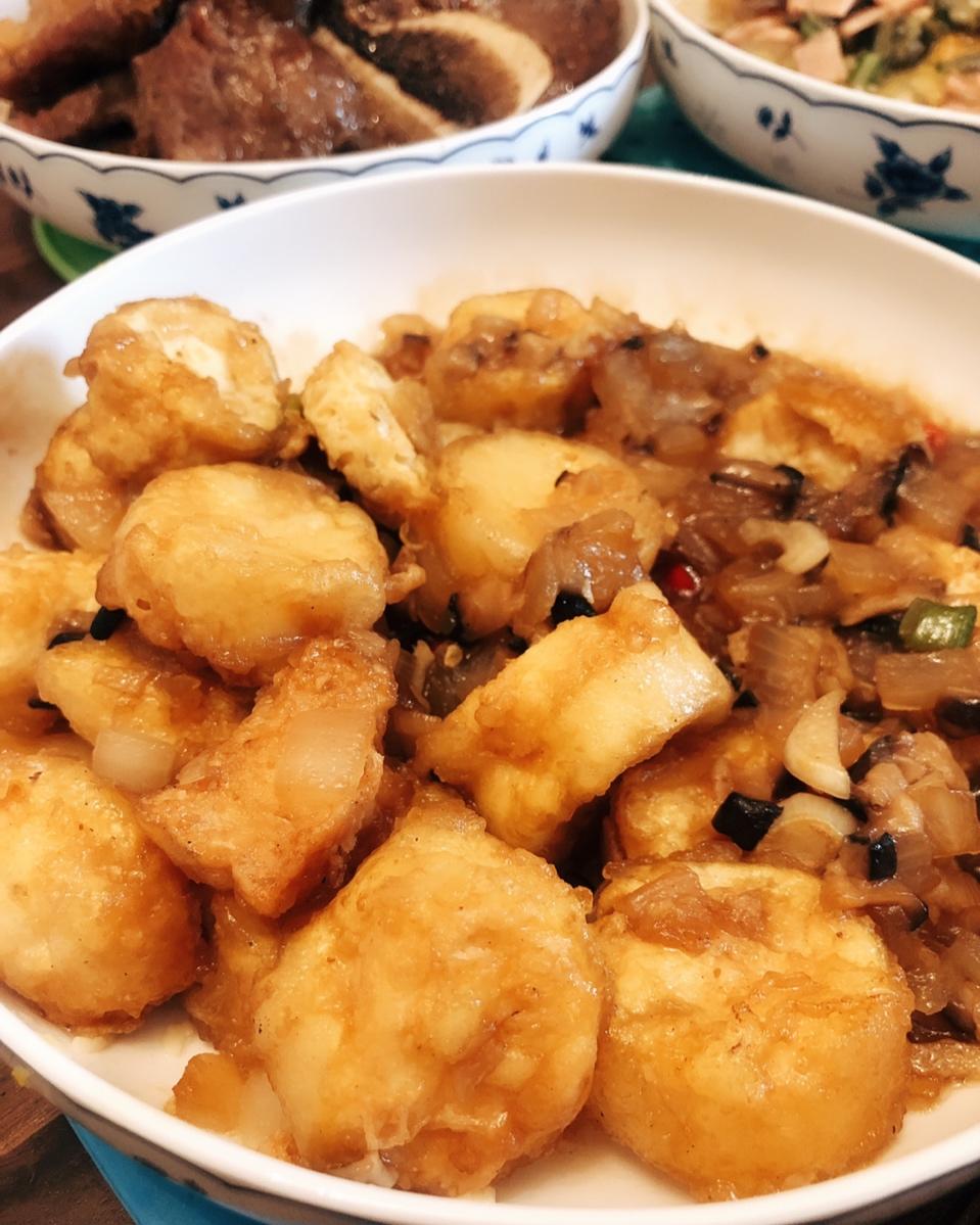 脆皮日本豆腐