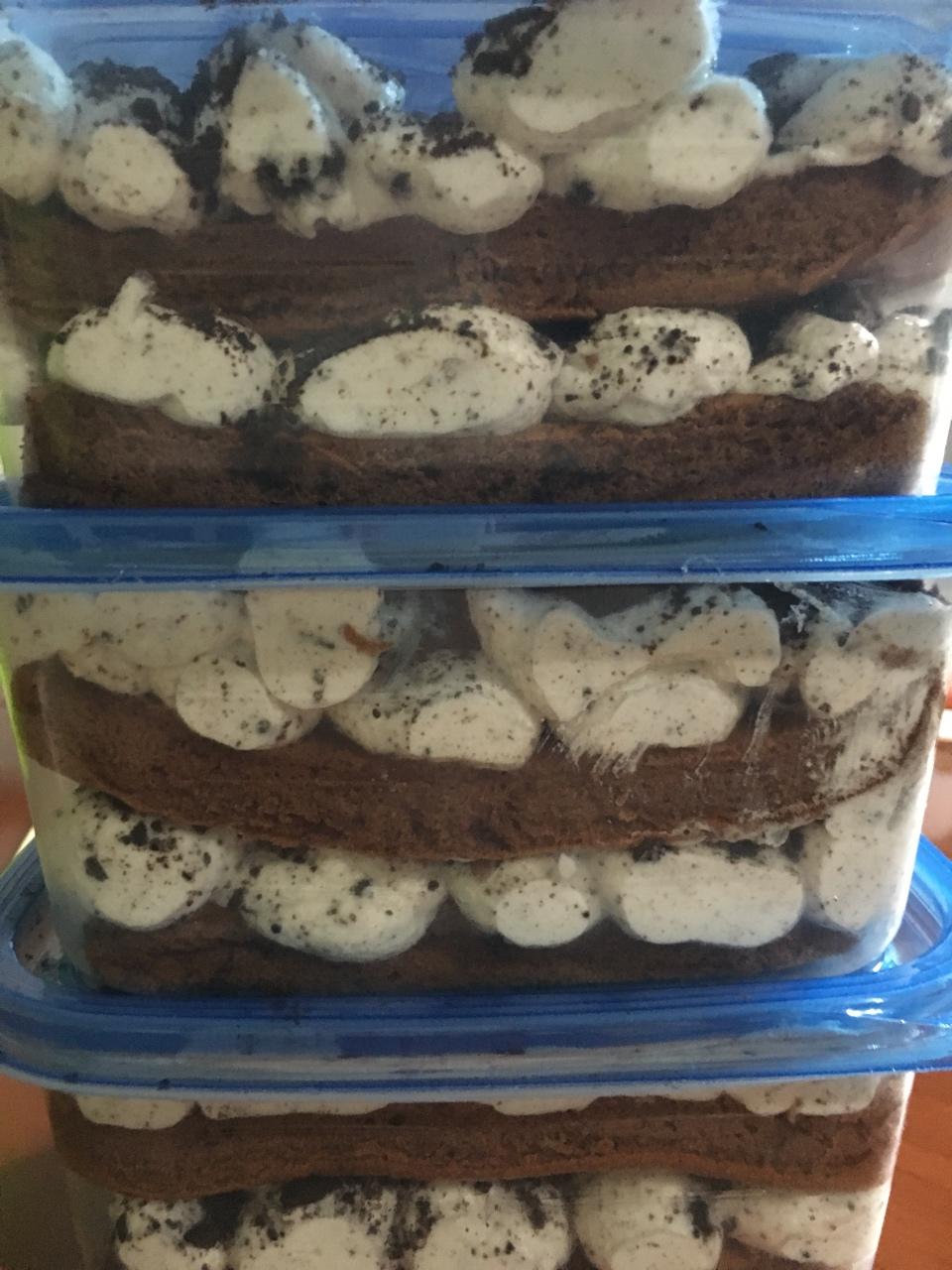 低糖不腻的奥利奥咸奶油蛋糕盒子