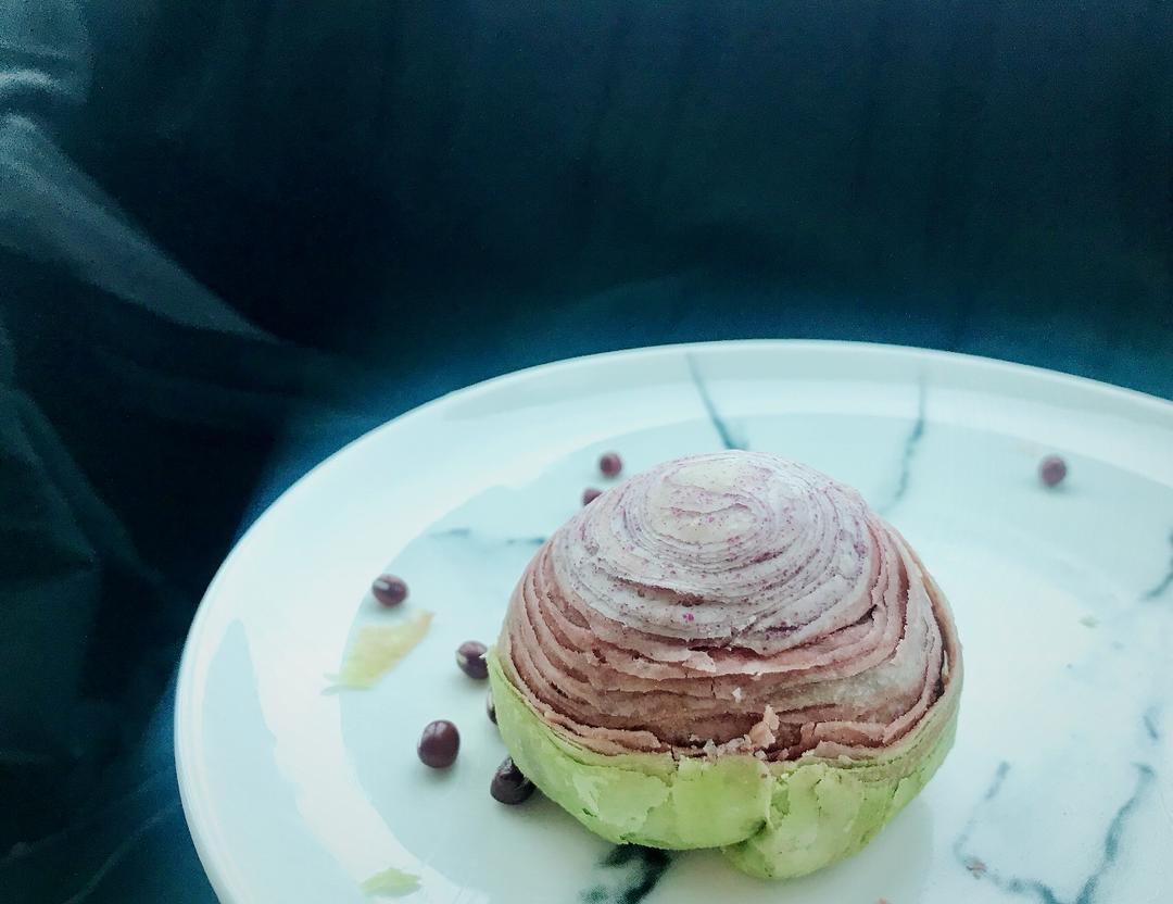 彩虹渐变蛋黄酥（无需揉出膜）