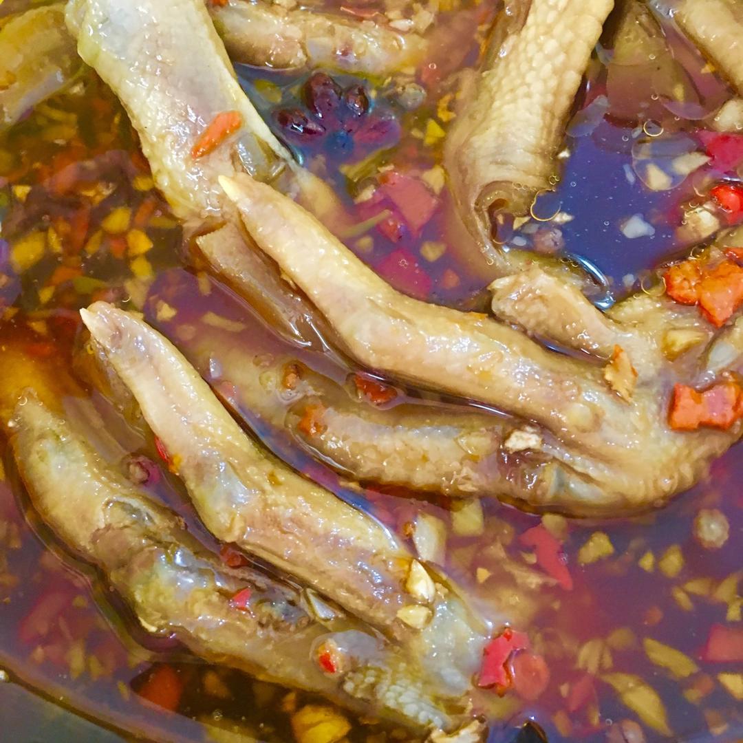 卤鸭掌不好吃你打我