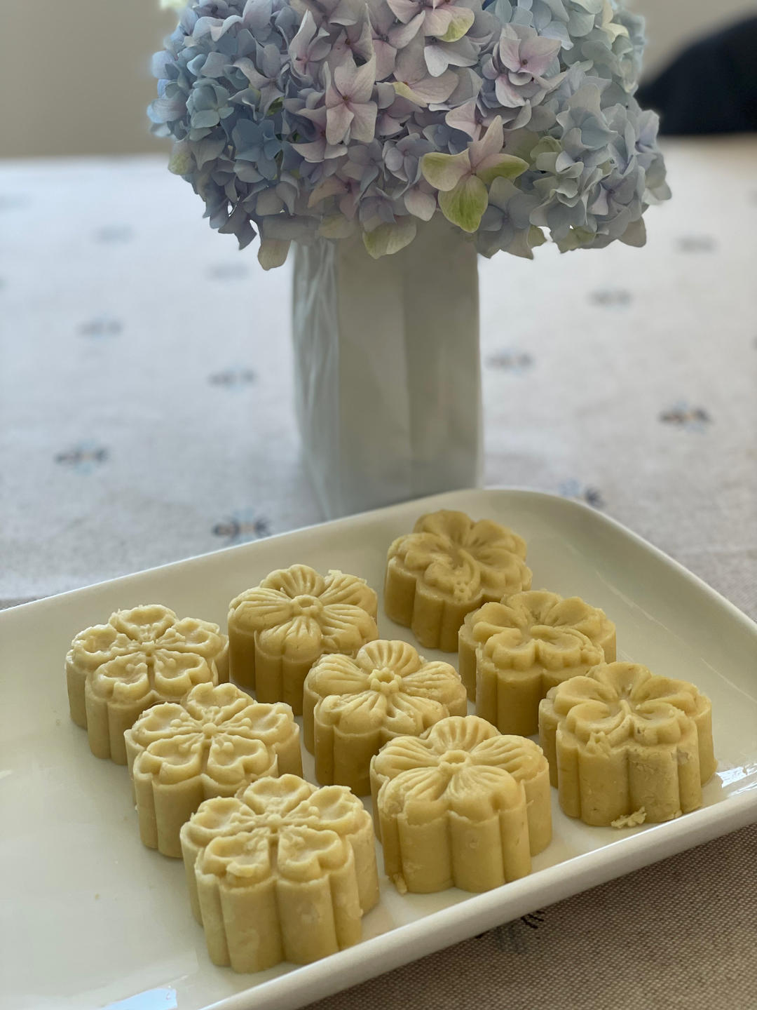 懒汉免炒绿豆沙(绿豆糕)