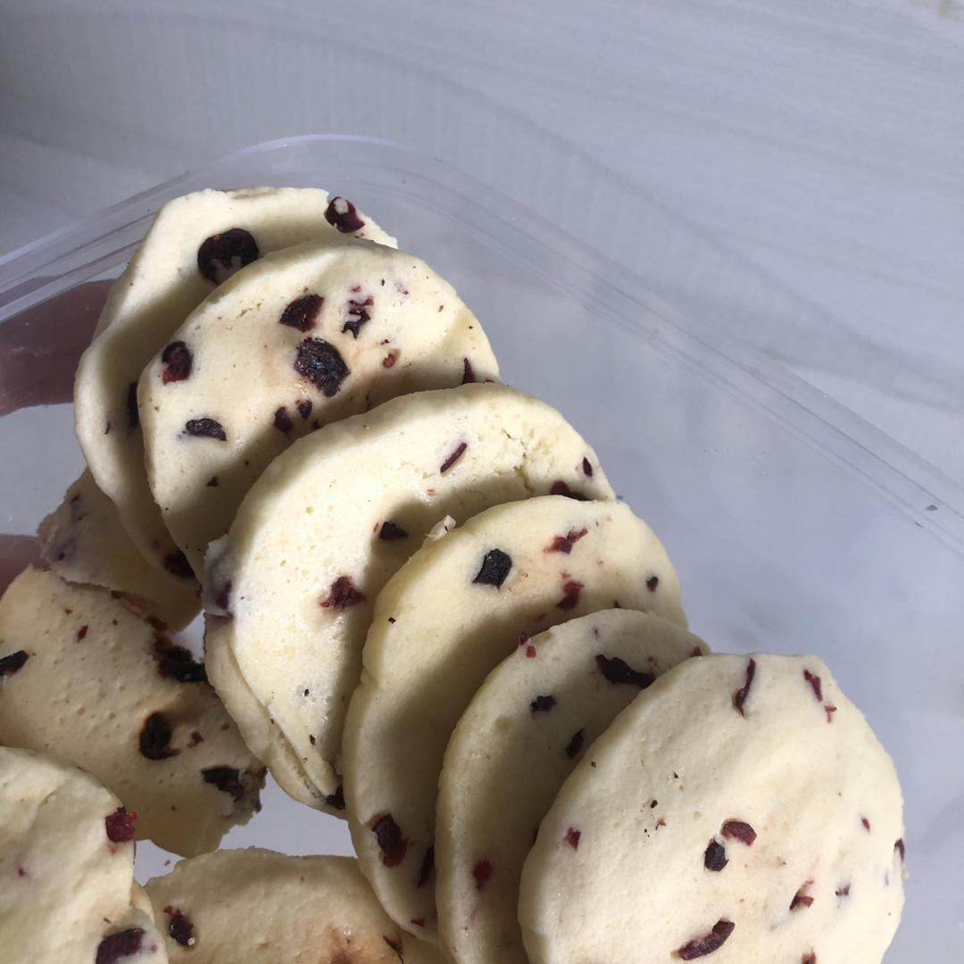 蔓越莓饼干——微波炉版