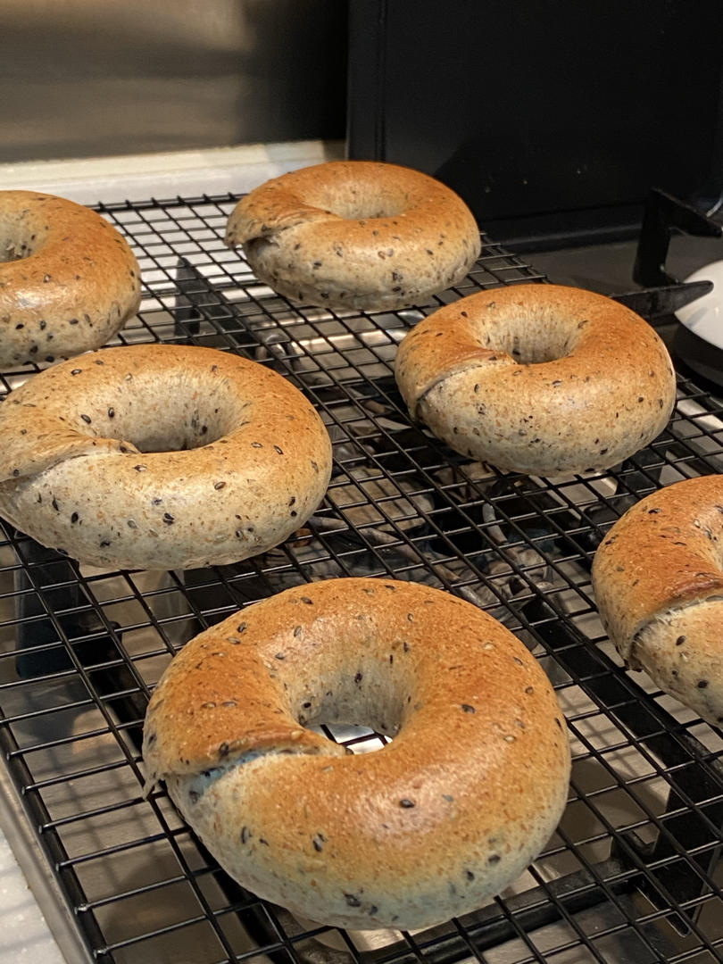 原味贝果🥯/黑芝麻贝果🥯