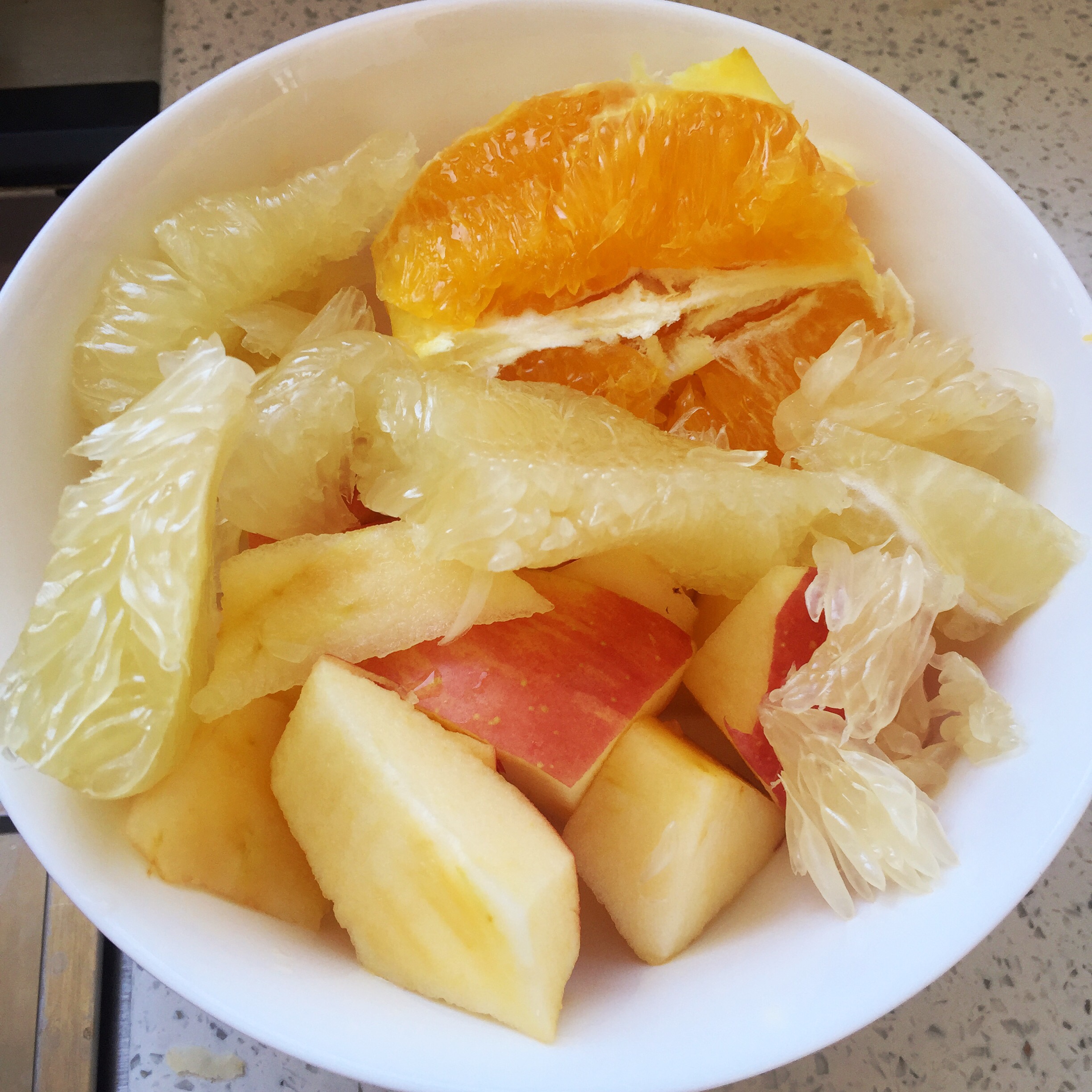 破壁机果汁（苹果，橙子，柚子）的做法