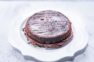 史上最简单黑啤黑巧蛋糕食谱教程的做法 步骤15