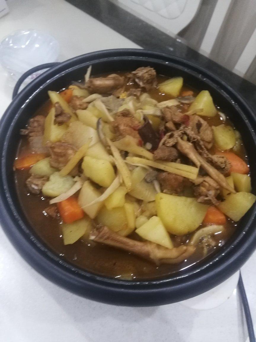 鸡子火锅