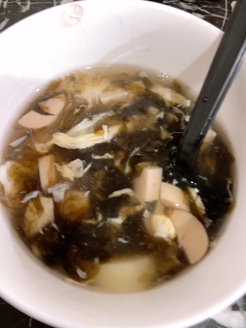 紫菜豆腐汤