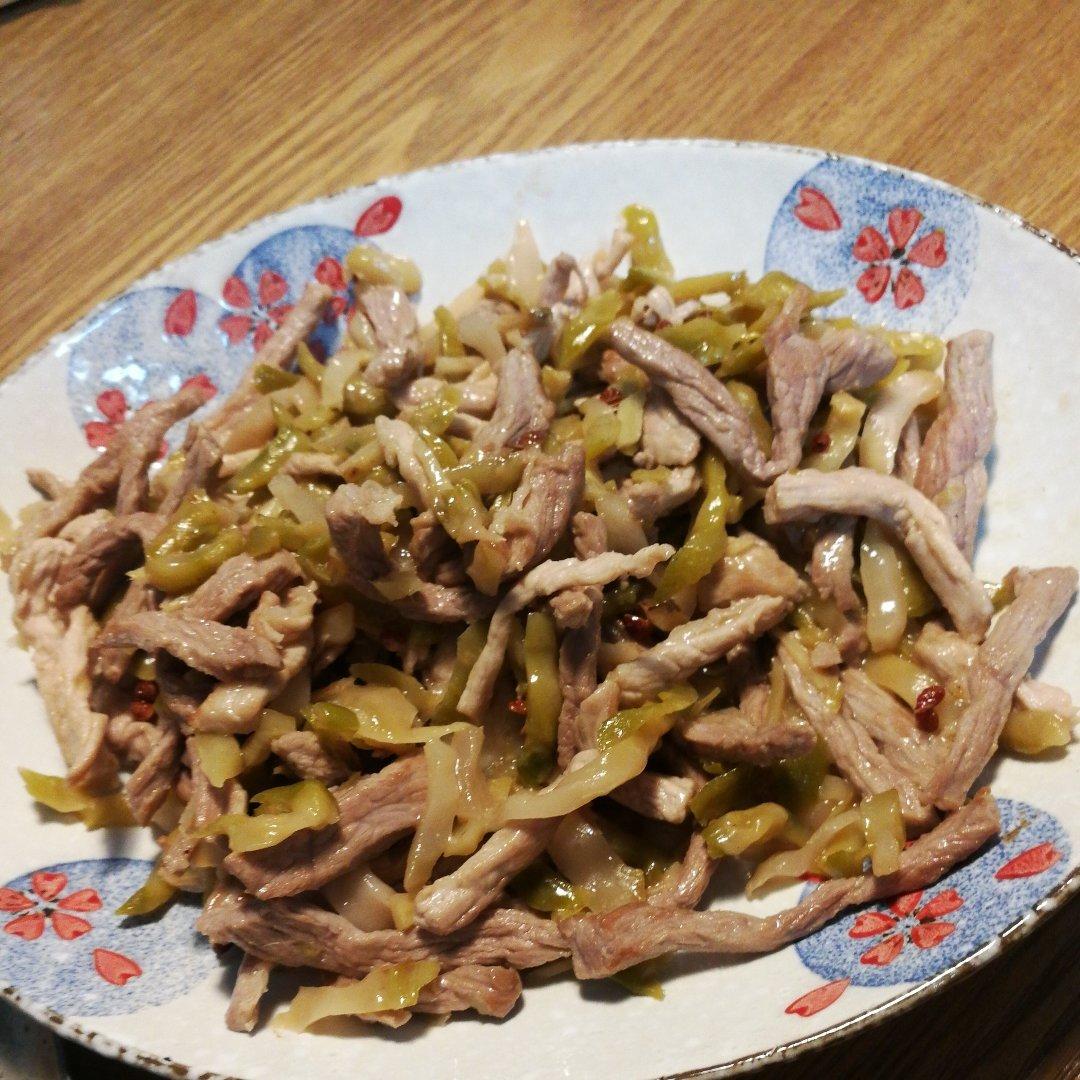 榨菜肉丝