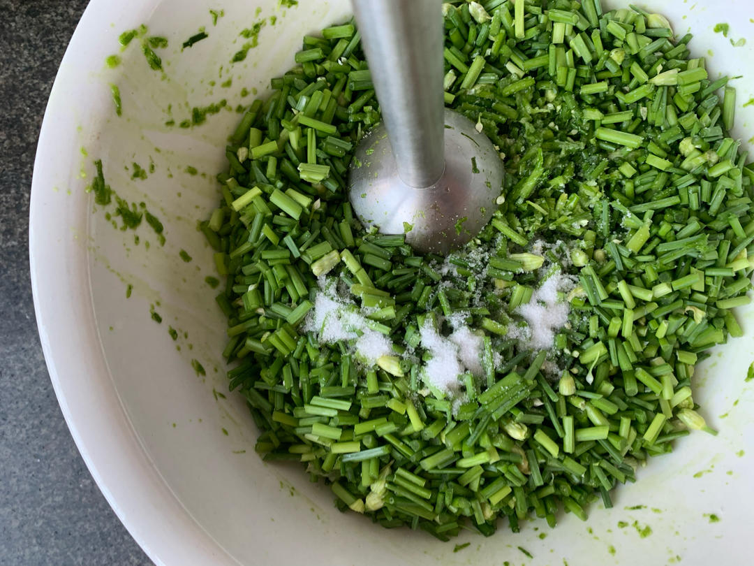 自制韭菜花酱