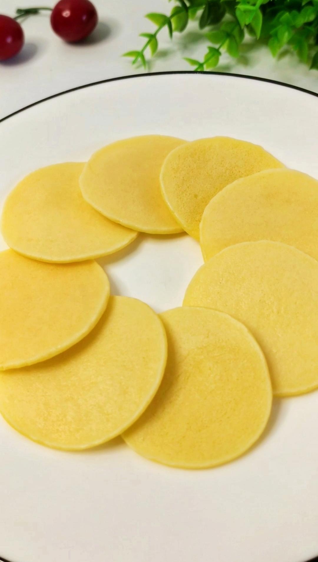 奶香玉米松饼 8+宝宝辅食的做法