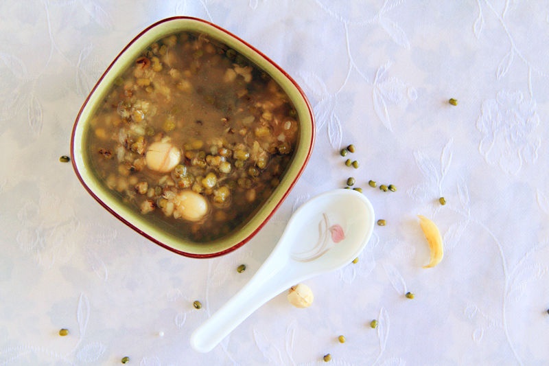 冰镇绿豆沙