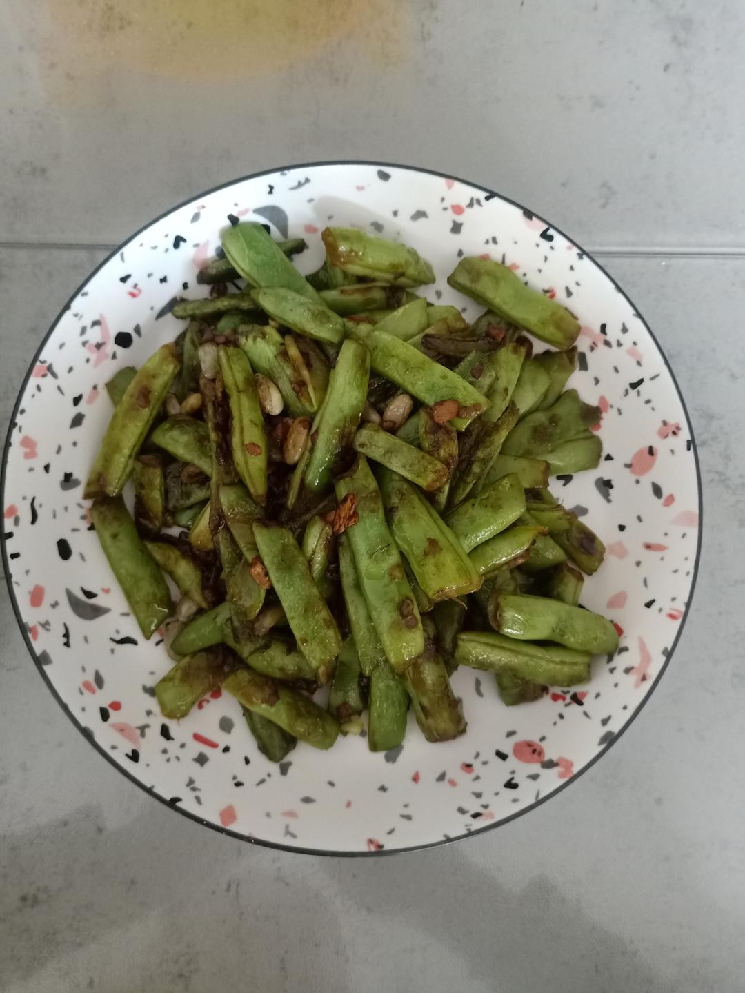 家常小炒四季豆，蔬菜就是要清爽鲜甜